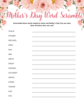 Mother's Day Unscrambler